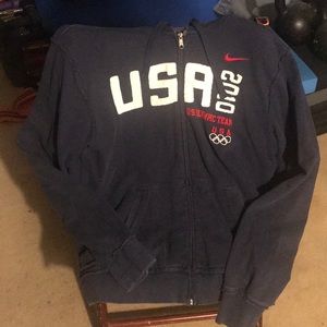 USA Olympic Team Zipper Hoodie